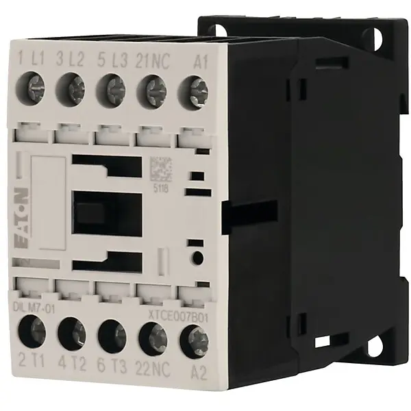Eaton Leistungsschütz 1Ö 3kW/400V,AC DILM7-01(230V50HZ)