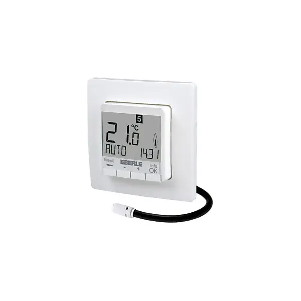 Eberle Controls UP-Uhrenthermostat FIT 3 L / weiß