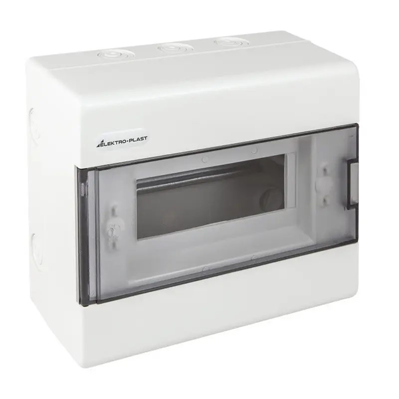 ELEKTRO-PLAST SRN-8 Verteilerkasten Aufputz 1x8-Module IP40 (N+PE)