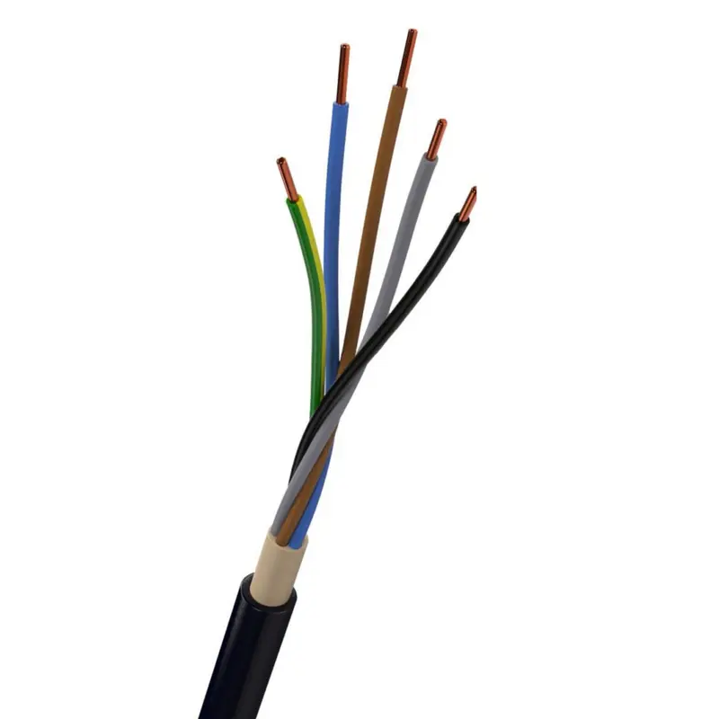 Erdkabel NYY-J 5x6 mm² Meterware