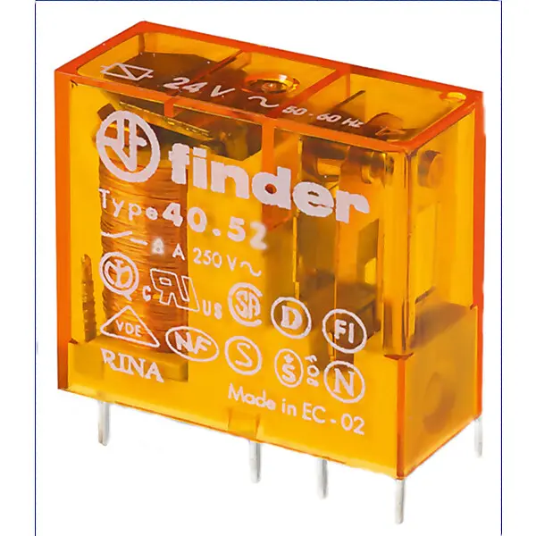 Finder Steck-/Printrelais 40.52.8.048.0000