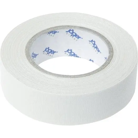 Gewebe-Isolierband, weiß, Stärke = 0,28mm, Breite = 19mm, 10m Länge, 5 Rollen
