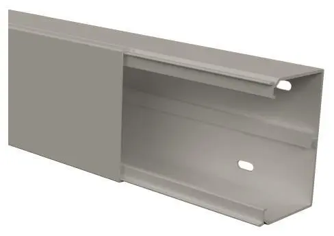 GGK Kanal LFG 60x90 2999 lichtgrau mit Montageschiene