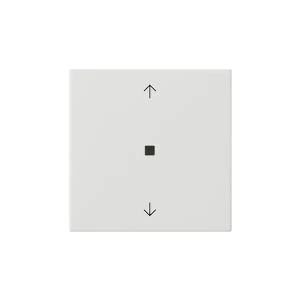 Gira KNX RF Bedienaufsatz 1-f. Reinweiß 510503
