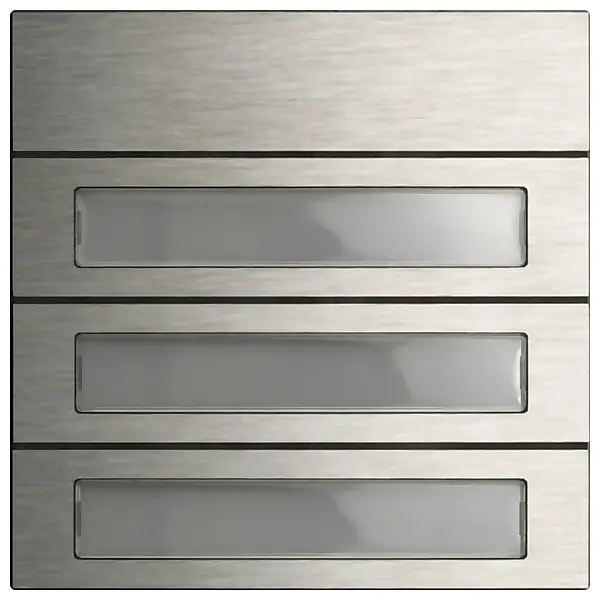 Gira Ruftastenmodul 3fach Edelstahl 5533920