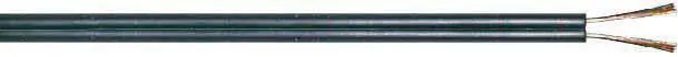 (H)03VH-H 2x0,75 weiss         Ring 100m PVC Zwillingsleitung