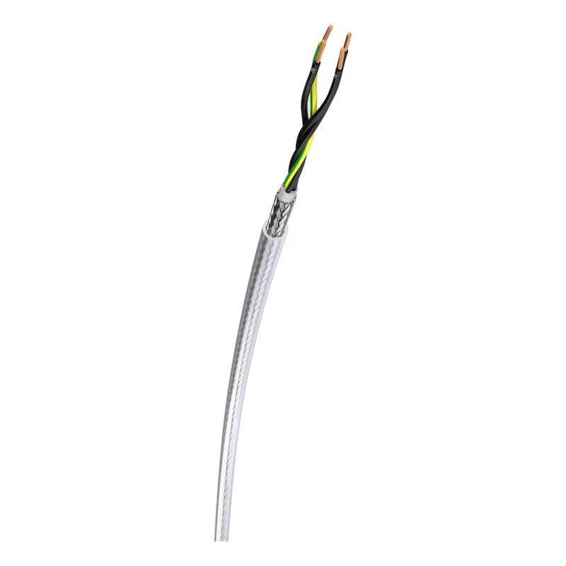 H05VVC4V5-K Steuerleitung PVC geschirmt, 2–25 Adern, 0,75–2,5 mm²