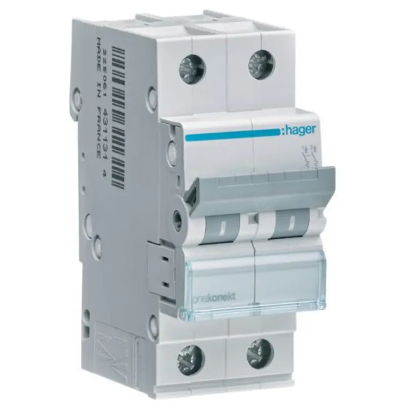 HAGER MCN240E Leitungsschutzschalter 2P C40 6kA