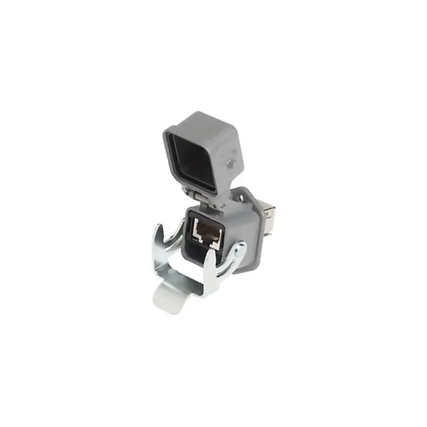 HARTING RJ45-Wanddurchführung Han3A 10G Cat6 WDF 09452151562