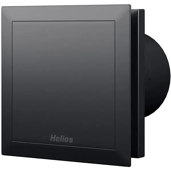Helios Ventilatoren Kleinraumventilator Minivent 2-stuf. sw M1/100 F black