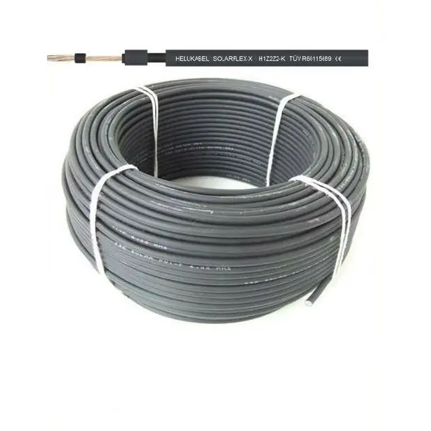 Helukabel Solarkabel schwarz H1Z2Z2-K 1x6mm² 100m