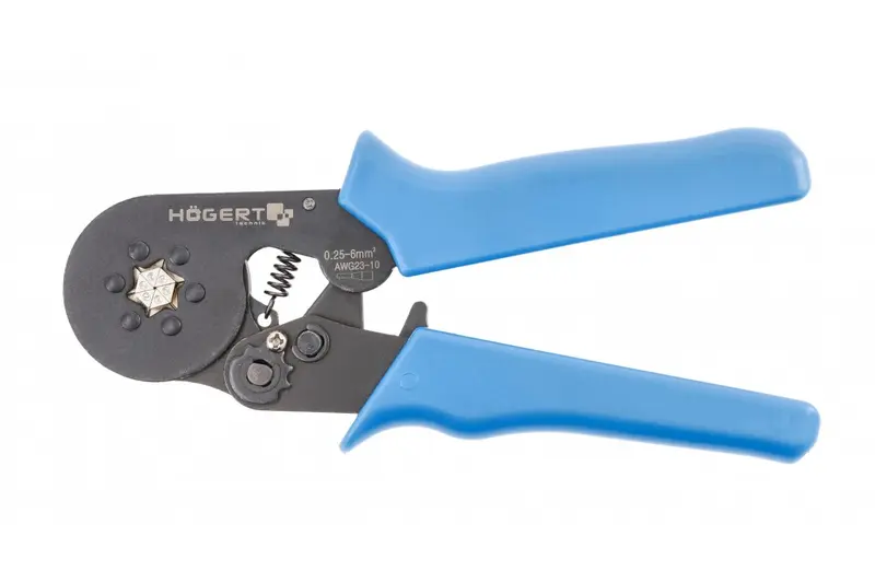 Högert Technik Crimpzange für Aderendhülsen 0.25-6.0 mm² (23-10 AWG)