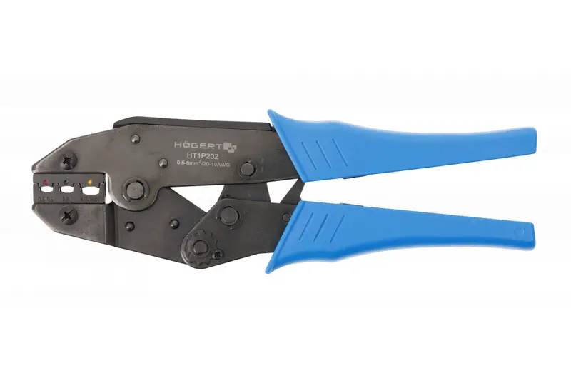 Högert Technik Crimpzange für isolierte Endstücke 220mm