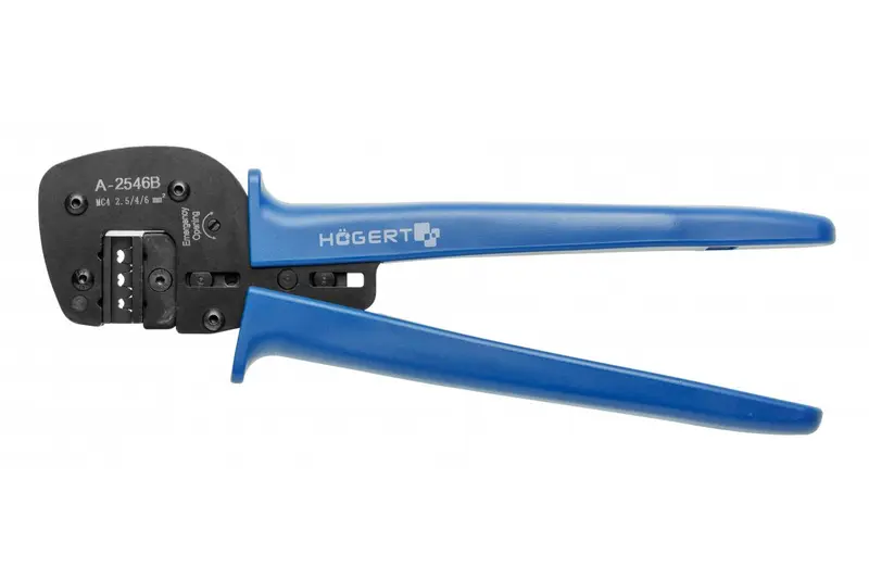 Högert Technik Crimpzange für MC4-Steckverbinder 270mm