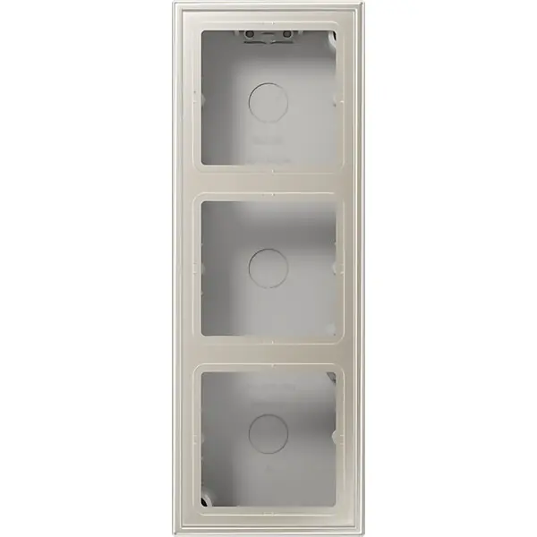 JUNG AP-Kappe 3-fach eds lack angeformter Rahmen ES 2583 A-L