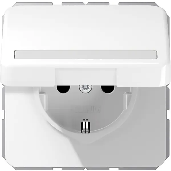 JUNG SCHUKO-Steckdose 16A 250V Klappdeckel CD 1520 BFNAKL WW