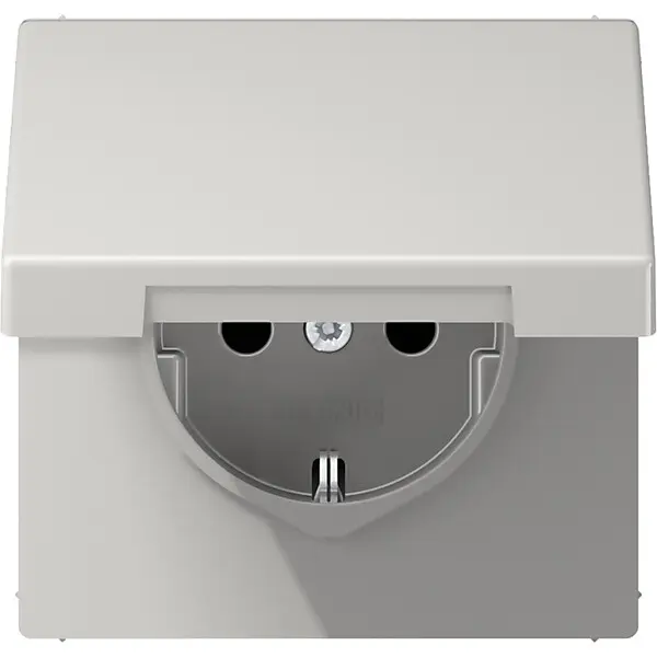 JUNG SCHUKO-Steckdose 16A 250V Klappdeckel LS 1520 KL LG