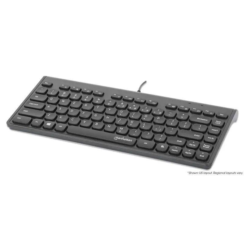 Kabelgebundene Slim USB Mini-Tastatur