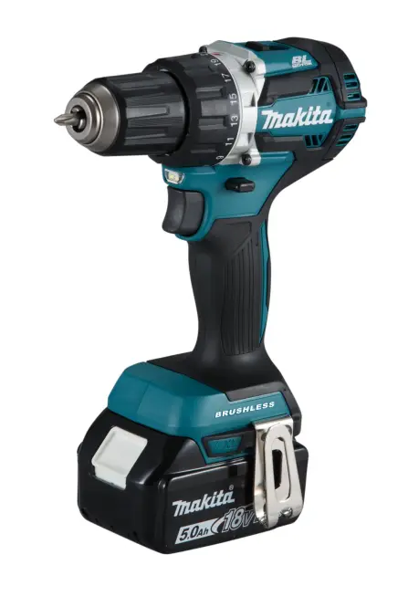 **MAKITA Bohrschrauber DDF484RTJ 18V 5Ah inkl MAKPAC Gr.2, 2xAkku 5Ah + Ladegerät
