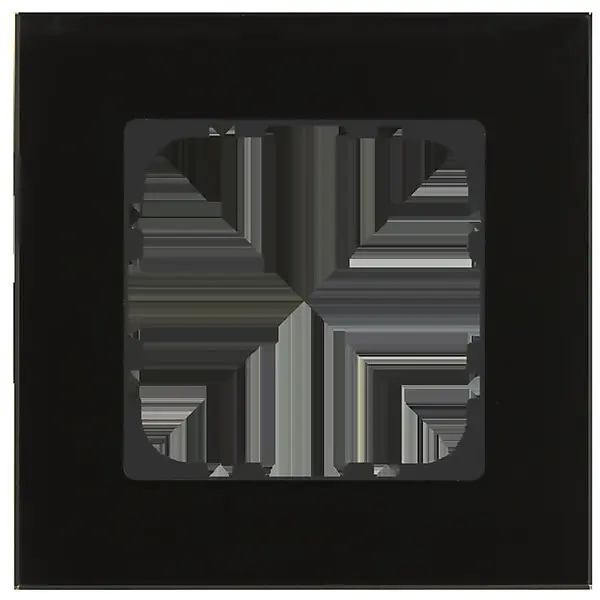 MDT technologies Glasrahmen 1-fach schwarz BE-GTR1S.01S