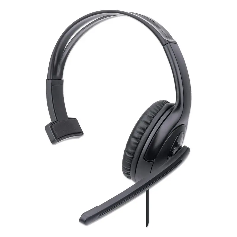 Mono USB-Headset, Over-Ear, Polybag-Verpackung