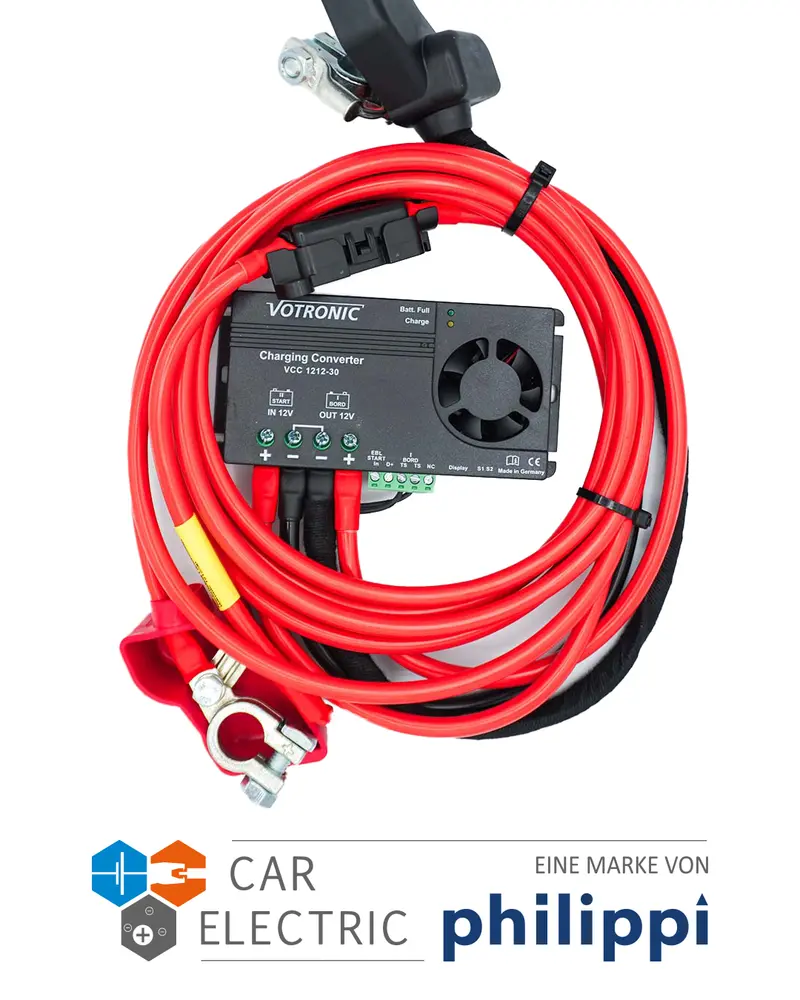 Nachrüstset Ladebooster Votronic 1212-30 div. Fahrzeug