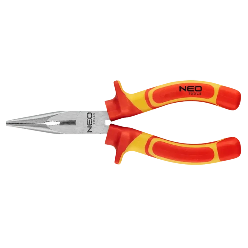 NEO TOOLS Zange 160 mm Gerade, verlängerte, 1000V, CrV, poliert - 01-223
