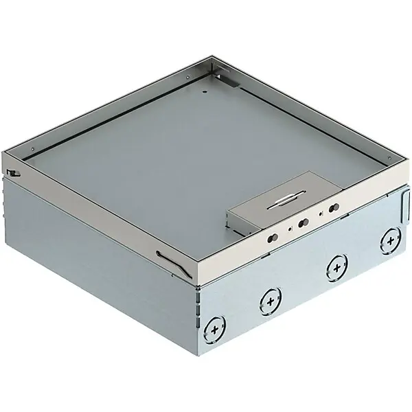OBO Bodentank komplett 2x2-f.VDE-Steckdose UDHOME9 2V UT V