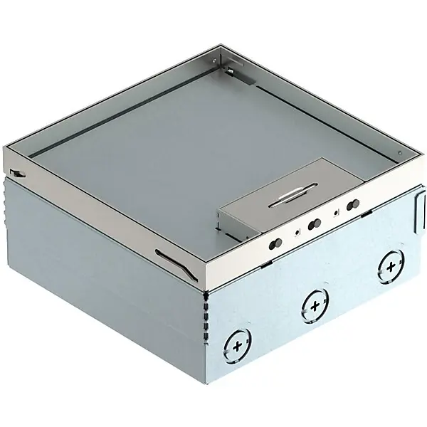 OBO Bodentank komplett 3-f. VDE-Steckdose UDHOME4 2V V