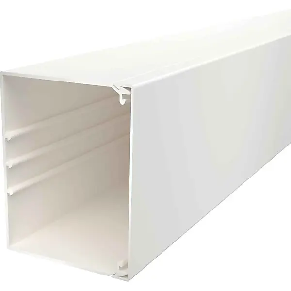 OBO Wand+Deckenkanal m.Obert. 100x130mm,PVC WDK100130RW