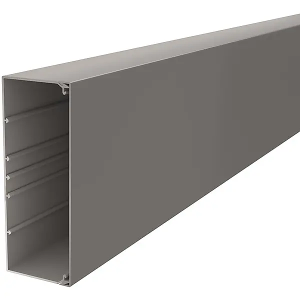 OBO Wand+Deckenkanal m.Obert. 80x210mm,PVC WDK80210GR