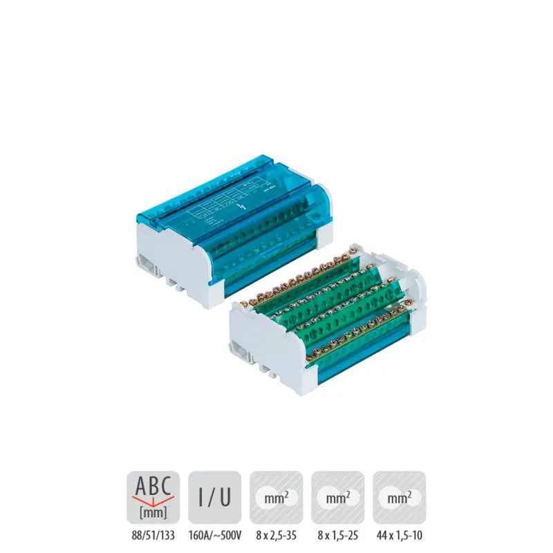 PAWBOL E.4088 Verteilerblock 4x15 - 125A