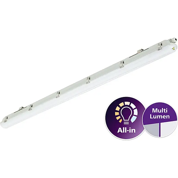 Philips LED-Feuchtraumleuchte 840, L1500mm WT065C LED #50022899