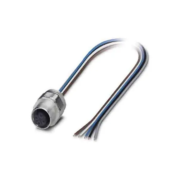 Phoenix Contact Einbaubuchse M12 Industrie -PG9/0,5 SACC-ECM12FS5CON-PG9