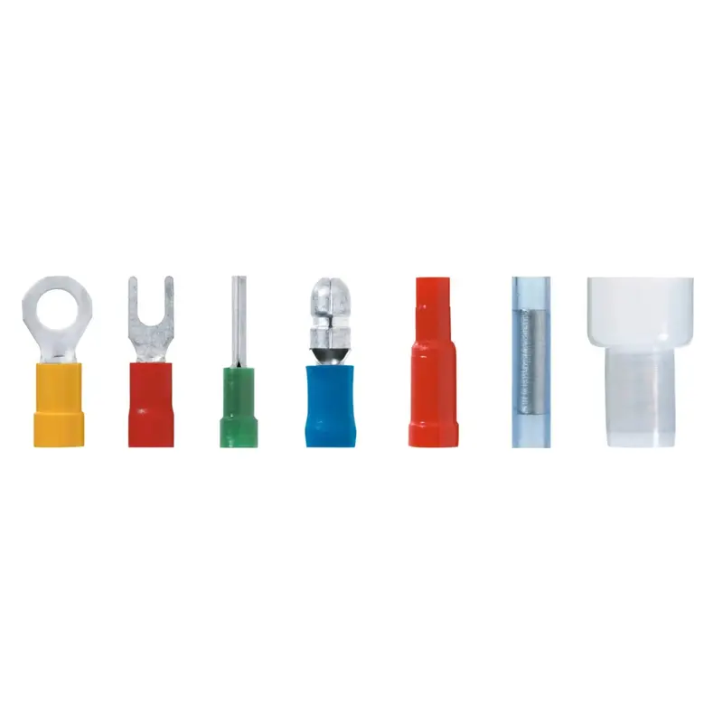 Quetschkabelschuh L-RZP Stiftform isoliert, 0,25–6 mm²