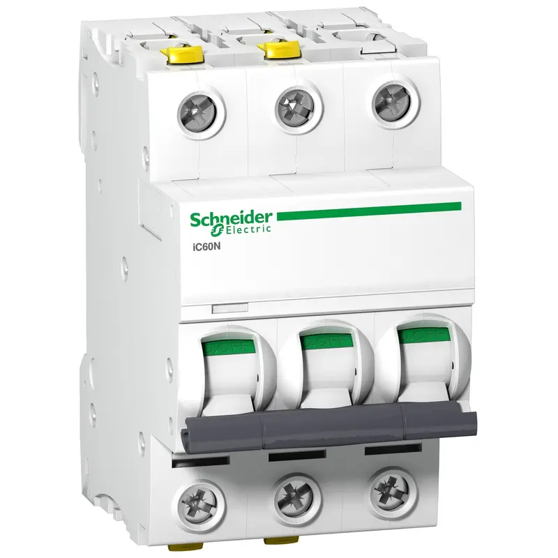 SCHNEIDER ELECTRIC A9F03340 Leitungsschutzschalter 3P B40 6kA - iC60N-B40-3 - Acti9