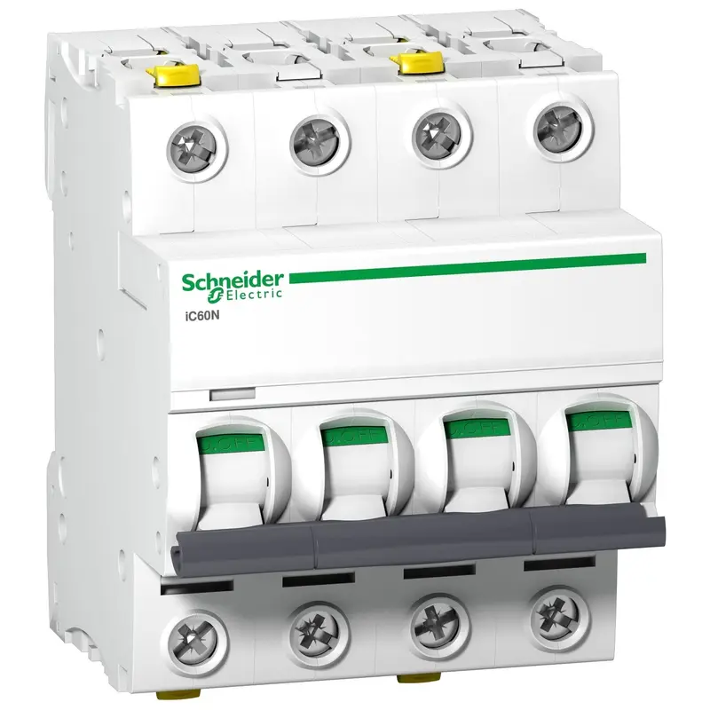 SCHNEIDER ELECTRIC A9F03416 Leitungsschutzschalter 4P B16 6kA - iC60N-B16-4 - Acti9