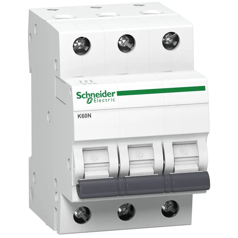 SCHNEIDER ELECTRIC A9K01306 Leitungsschutzschalter 3P B6 6kA - K60N-B6-3 - Acti9
