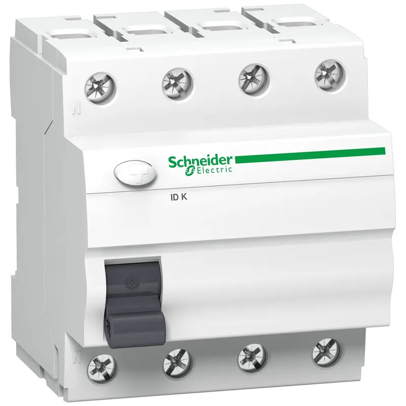 SCHNEIDER ELECTRIC A9Z01440 FI-Schutzschalter 4P 40A 30mA - Typ A - IDK-40-4-30-A - IDK