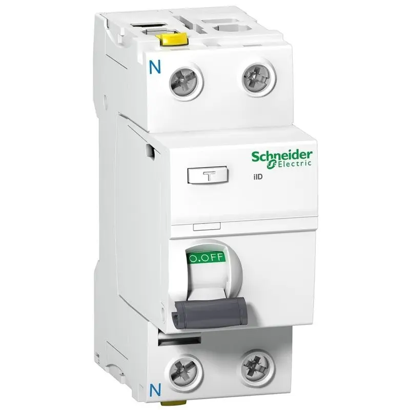 SCHNEIDER ELECTRIC A9Z11240 FI-Schutzschalter 2P 40A 30mA - Typ AC - iID-40-2-30-AC - Acti9