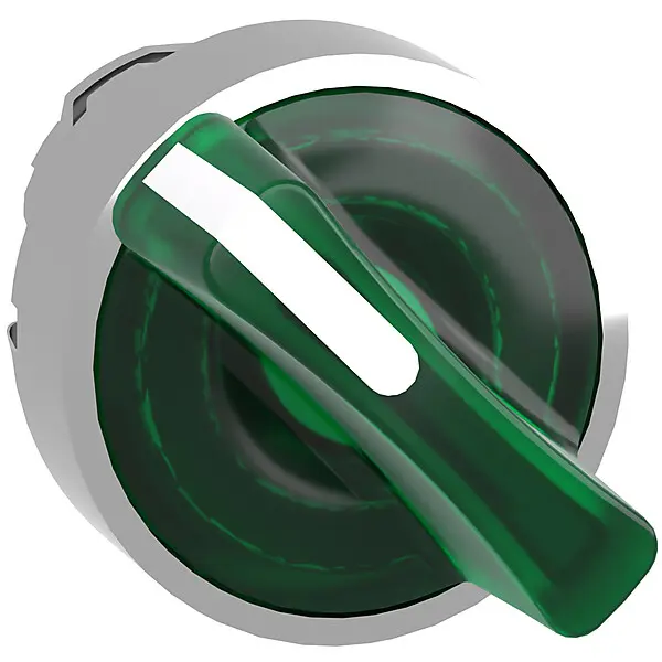 Schneider Electric Leuchtwahlschalter 2st.rast,gn f.LED-M. ZB4BK1233