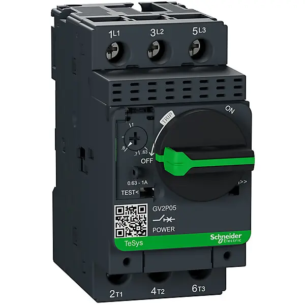 Schneider Electric Motorschutzschalter 0,63-1,00A GV2P05