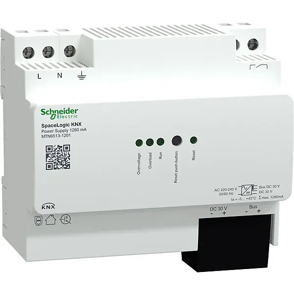 Schneider Electric Spannungsversorgung SpaceLogicKNX,1280mA MTN6513-1201