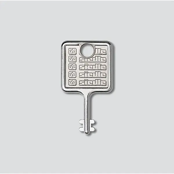 Siedle Schlüssel f. Montagerahmen Edelstahl gebürstet MR 511/512513/514524