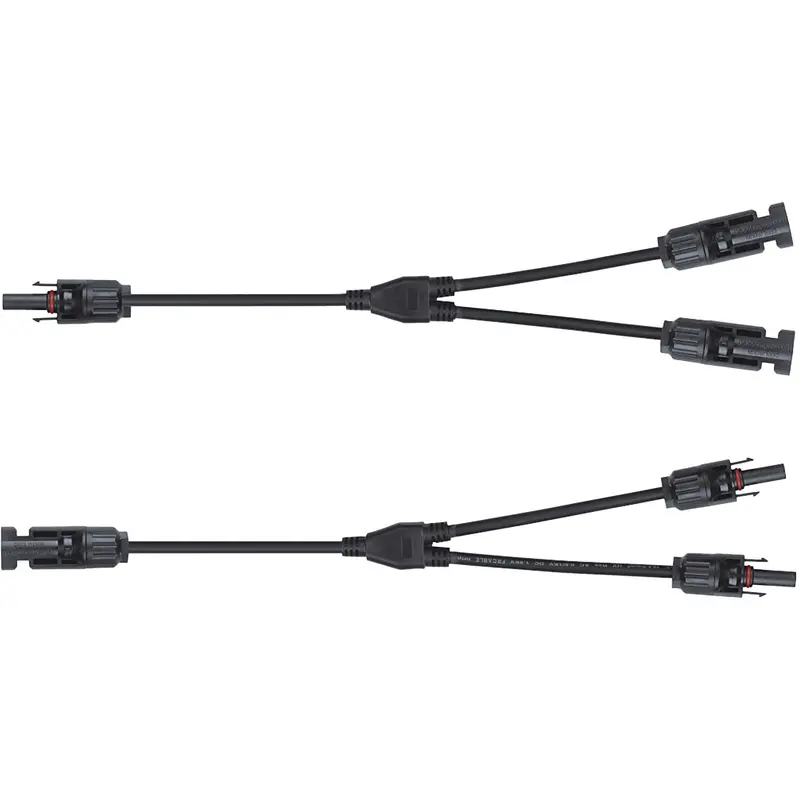 Solarstecker Y-Splitter Set Stecker+Buchse für PV Anlage 1,5-6mm² IP67 MC-4