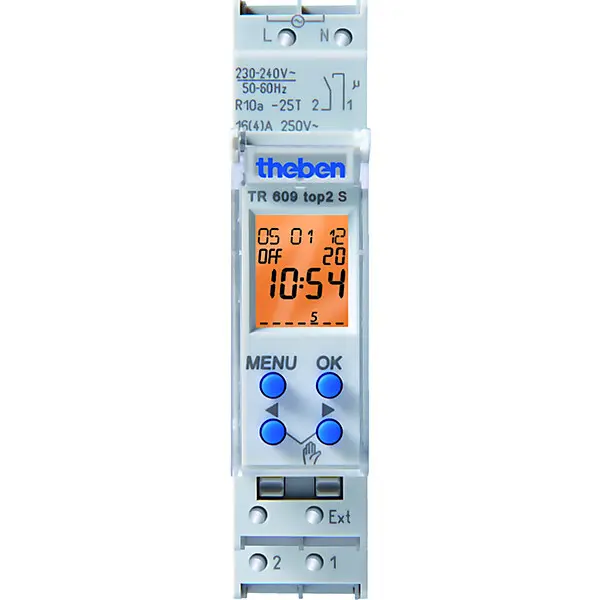 Theben Schaltuhr Digital TR 609 TOP2 S