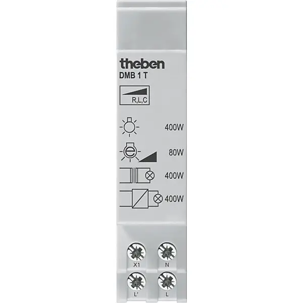 Theben Universaldimmer 1Kanal, Dimmbooster DMB 1 T KNX