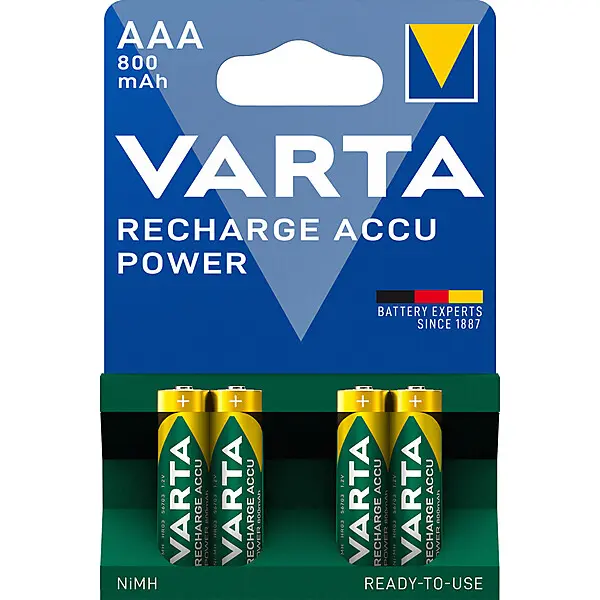 VARTA Recharge Accu Power AAA 1,2V/800mAh/NiMH 56703 Bli4