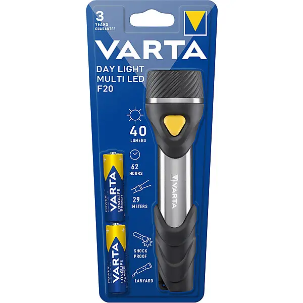 VARTA Taschenlampe Day Light Multi LED F20 16632