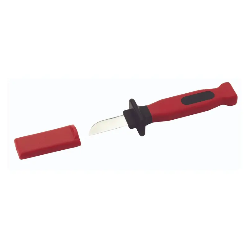 VDE-Kabelmesser 1000 V, gerade / Hakenklinge, Klinge 35–50 mm